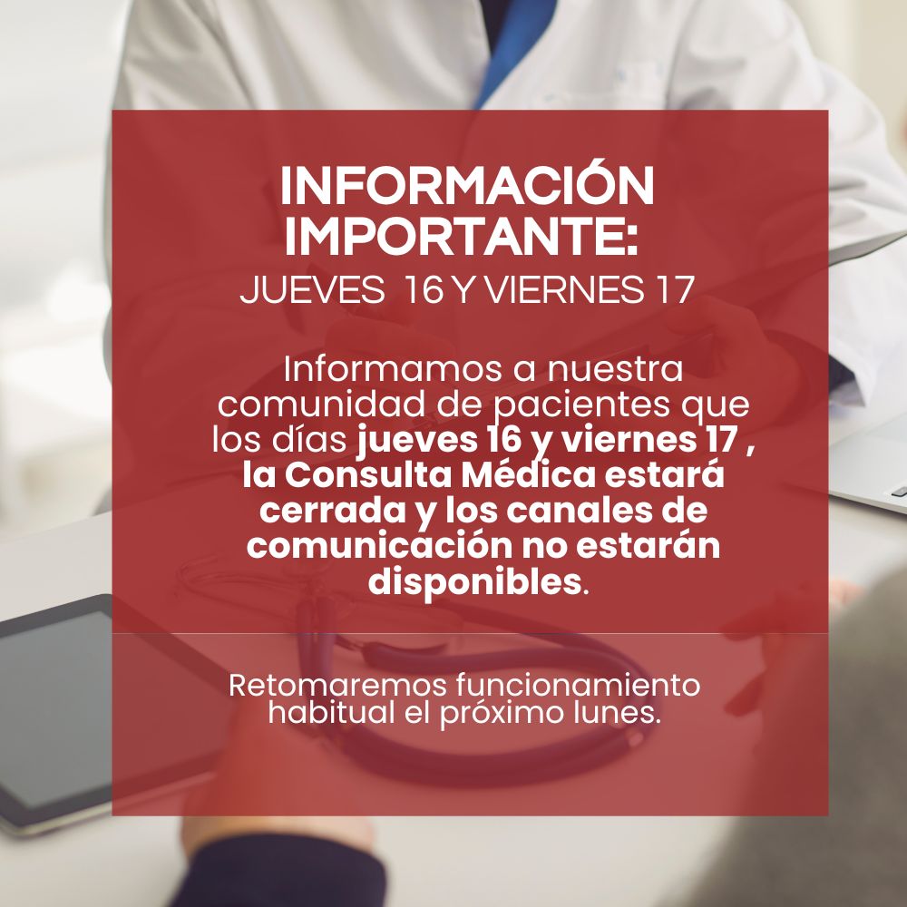 Aviso: cerrado el 17 de julio